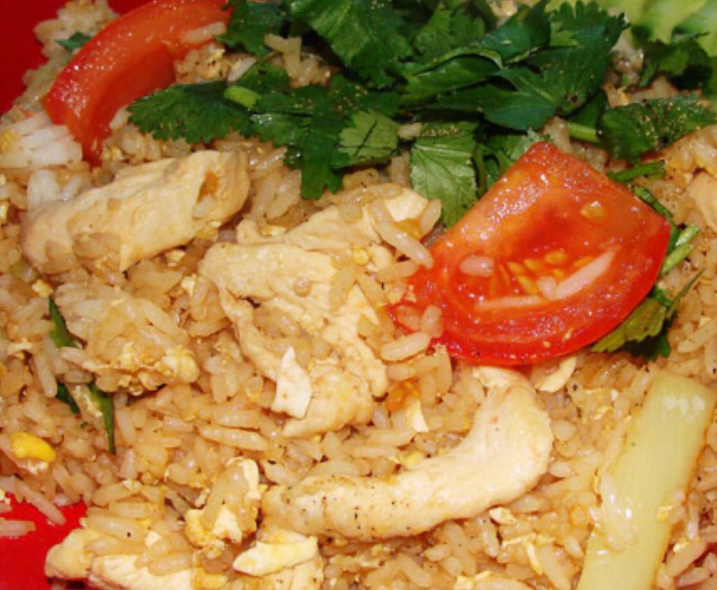Order 41. Thai Fried Rice food online from Thai V Express store, New York on bringmethat.com