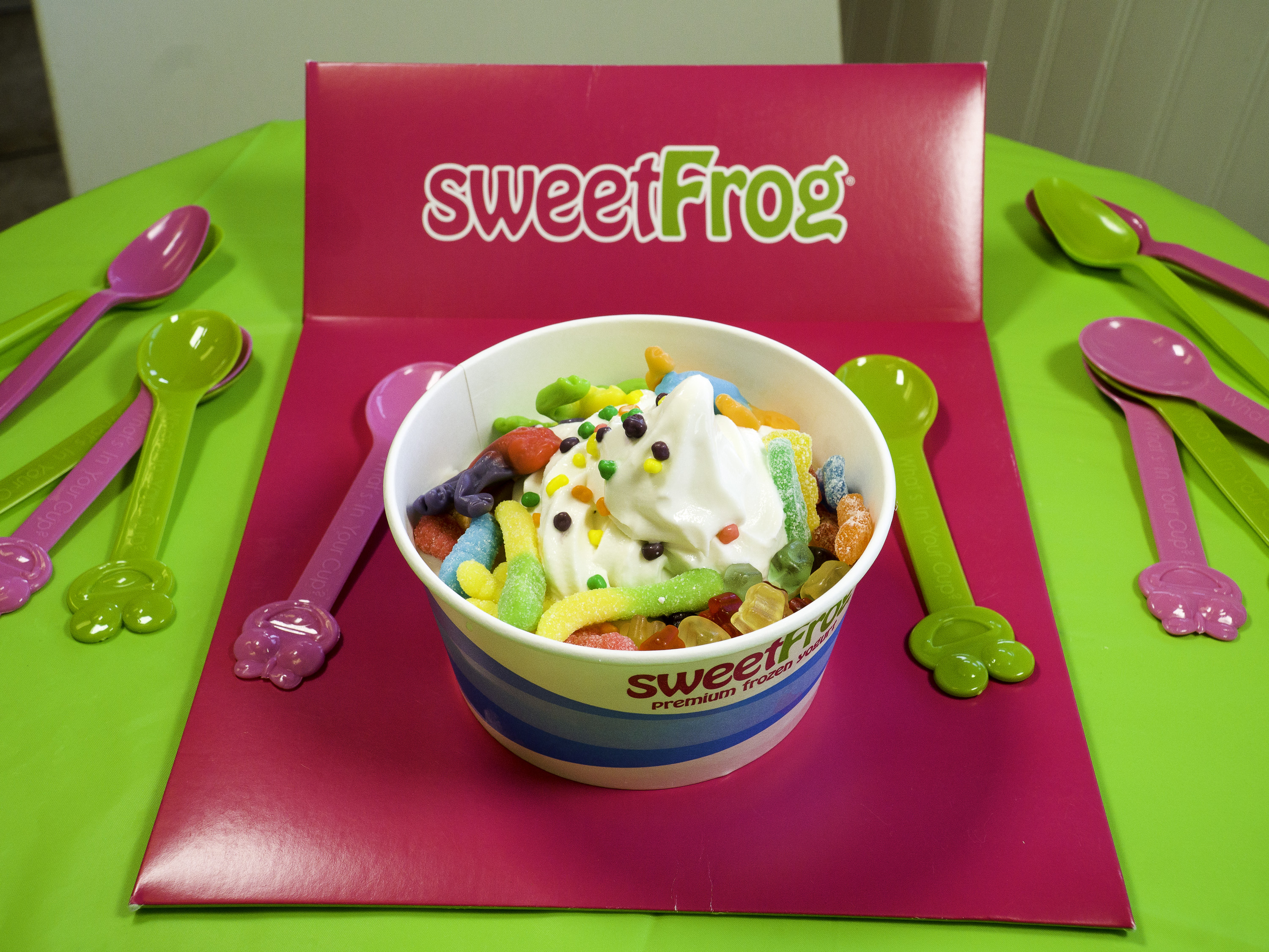 Order 16 oz. Cup food online from Sweetfrog store, Bel Air on bringmethat.com
