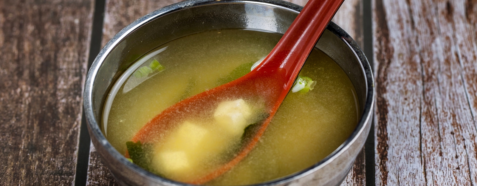 Order Miso Soup food online from PB Sushi store, San Diego on bringmethat.com