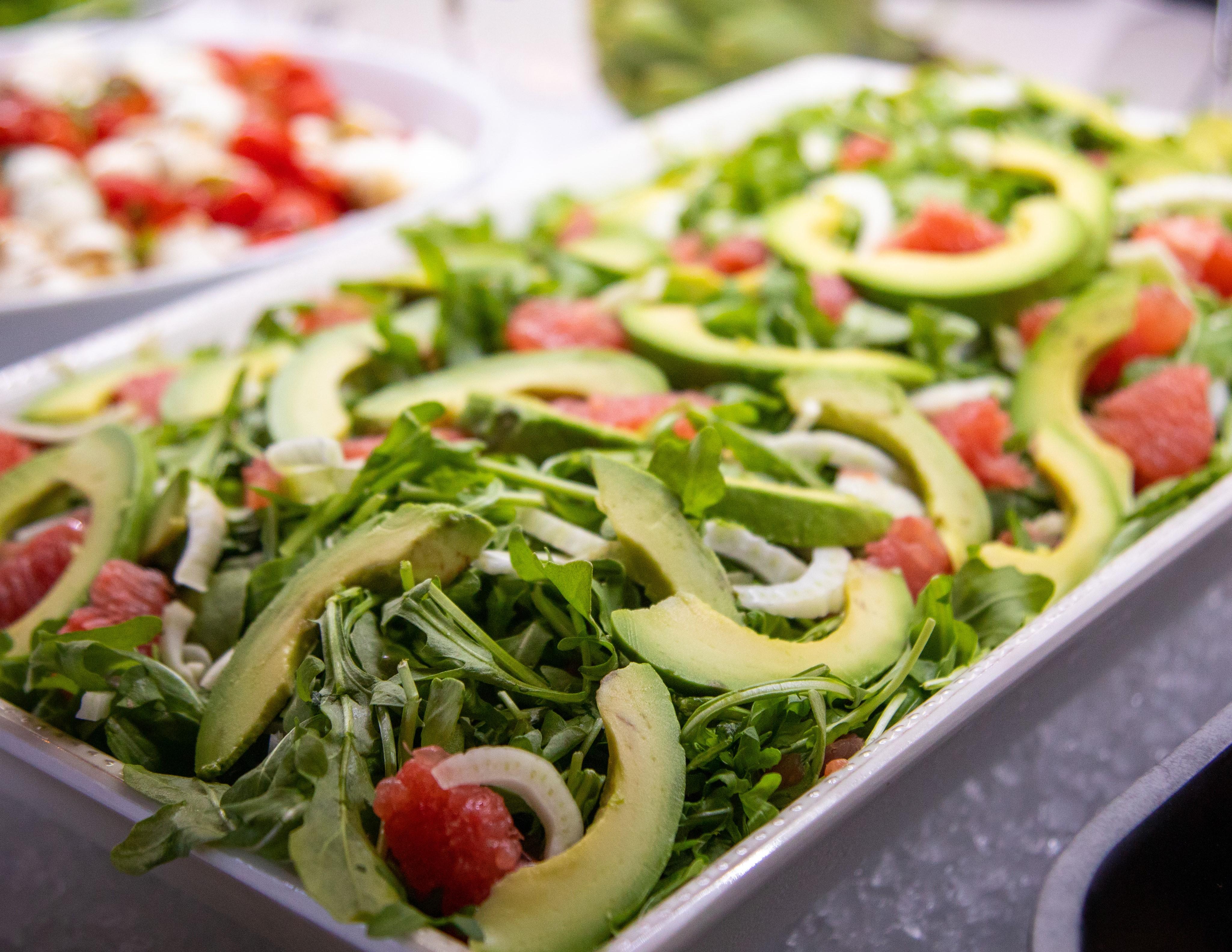 Order Chef Avocado Salad food online from 12 Cuts Brazilian Steakhouse store, Dallas on bringmethat.com