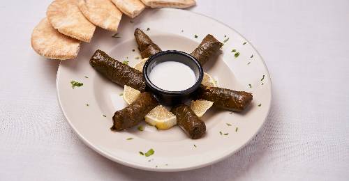 Order Dolmathes Platter food online from Parthenon Restaurant store, Indianapolis on bringmethat.com