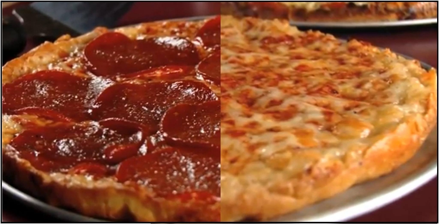 Order Half & Half Pizza food online from Cape Cod Cafe Pizza store, Raynham on bringmethat.com