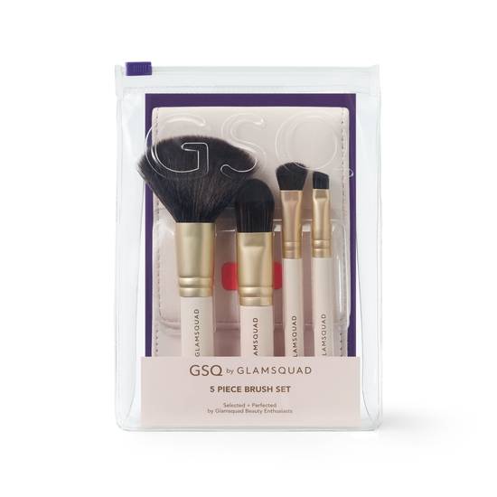 Order GSQ by GLAMSQUAD 5 Piece Brush Set food online from CVS store, INGLEWOOD on bringmethat.com