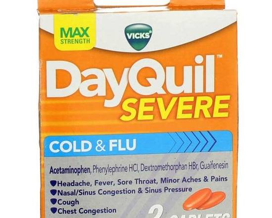 Order Vicks DayQuil Cold & Fl u 2 LiquiCaps Count food online from Pit Stop Liquor Mart store, El Monte on bringmethat.com