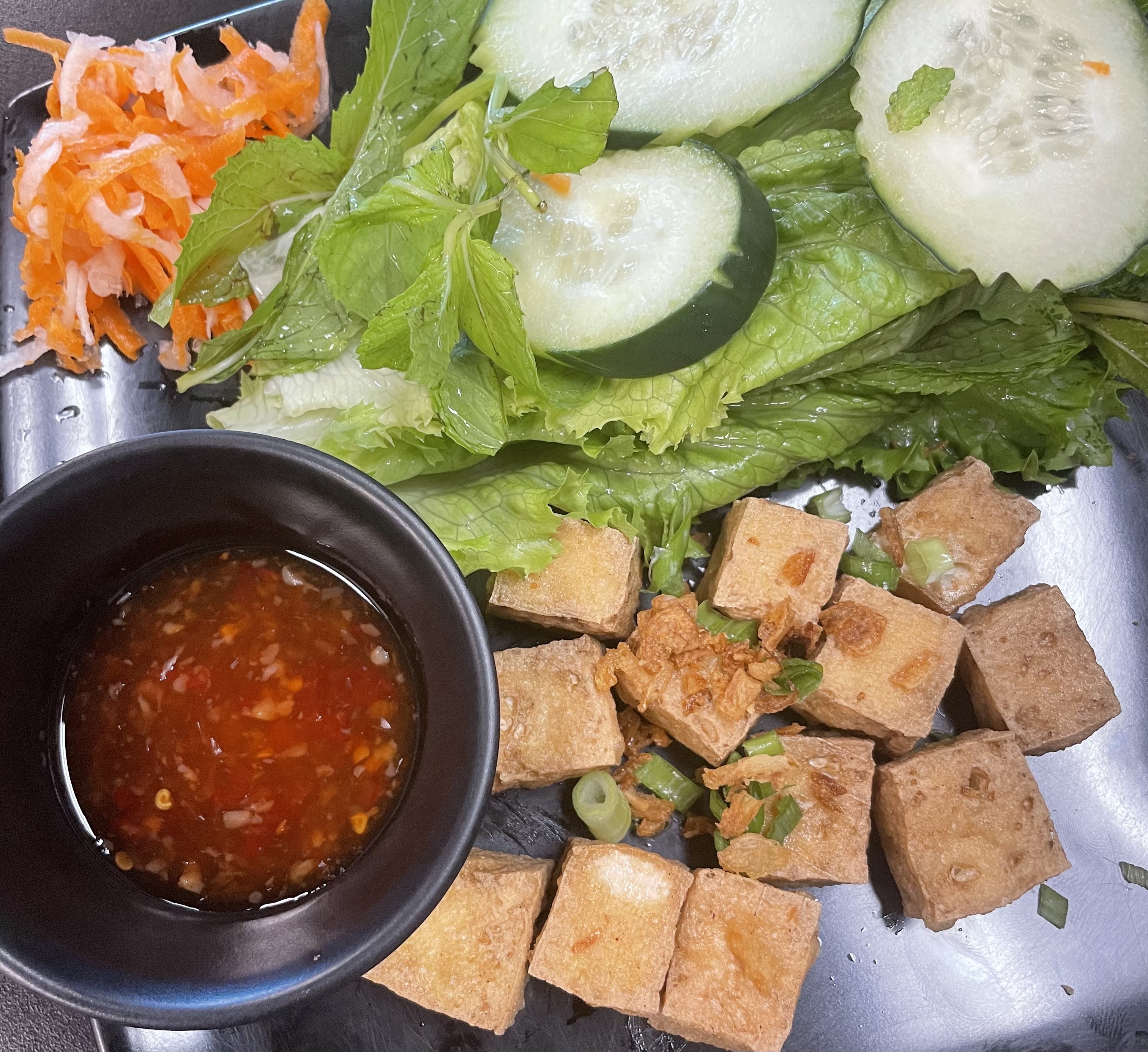 Order 2. Deep Fried Tofu food online from Anh Kitchen store, Hercules on bringmethat.com