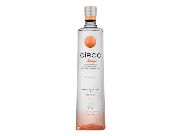 Order CIROC Mango - 1L Bottle food online from Josh Wines & Liquors Inc store, New York on bringmethat.com