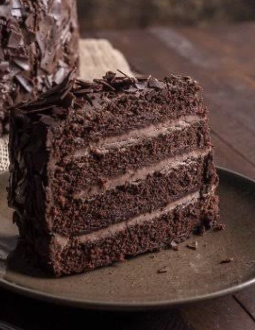Order Double Chocolate Cake food online from Cravings Dessert Lounge store, Ypsilanti on bringmethat.com