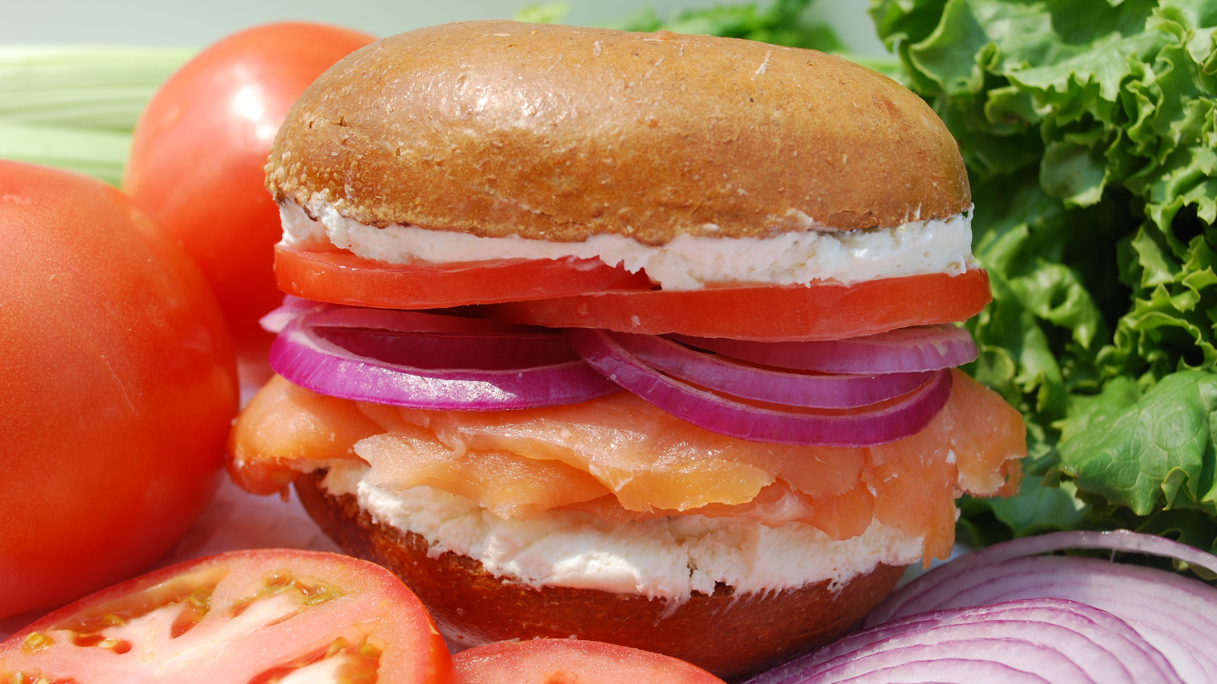 Order New Yorker Sandwich food online from The Bagel Bakery store, Carmel-by-the-Sea on bringmethat.com