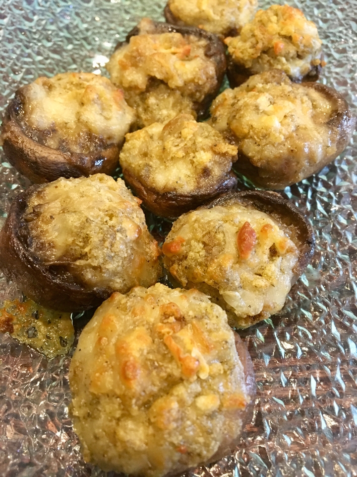Order Tuscan Stuffed Mushrooms food online from The Grapevine Restaurant & Catering store, Buffalo on bringmethat.com