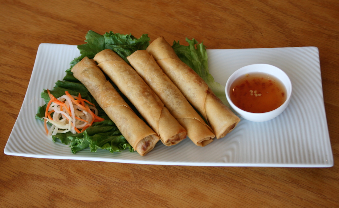 Order 003. Fried Vietnamese Spring Rolls food online from Noodles Pho U store, Naperville on bringmethat.com