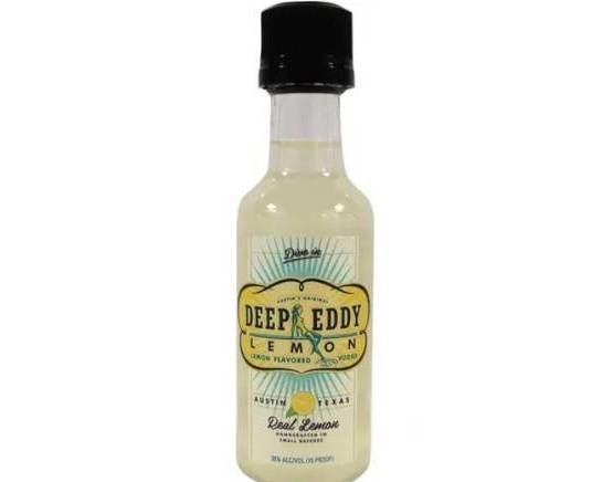 Order Deep Eddy Lemon, 50mL vodka (35.0% ABV) food online from Cold Spring Liquor store, Liberty Hill on bringmethat.com