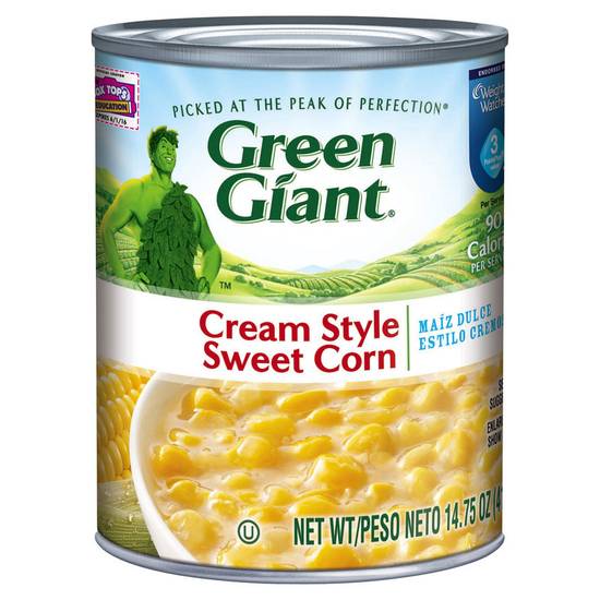 Order Green Giant Cream Corn 14.75oz food online from Everyday Needs by Gopuff store, Newark on bringmethat.com