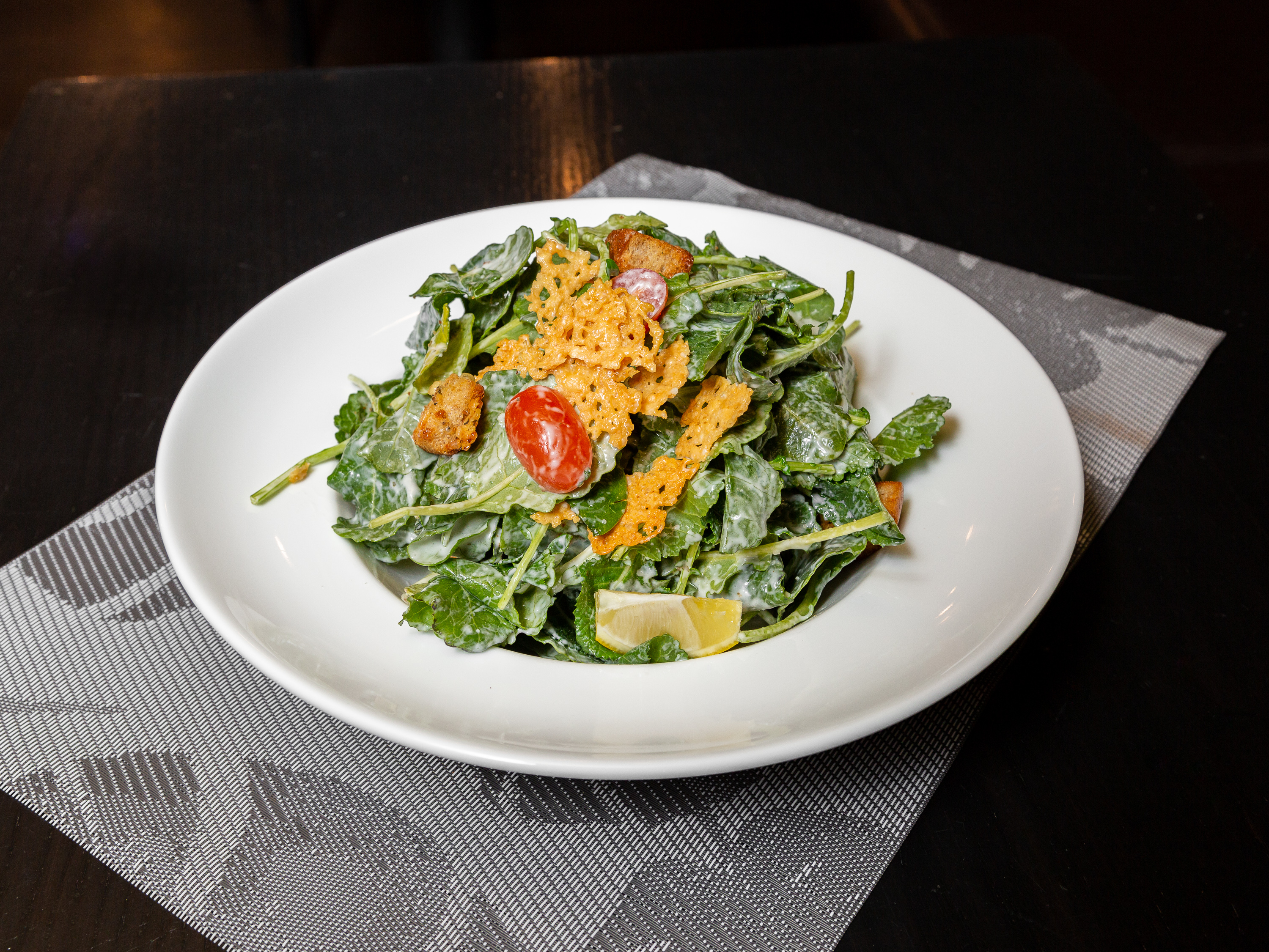Order Caesar Salad food online from Taj Lounge Eatery store, Newark on bringmethat.com