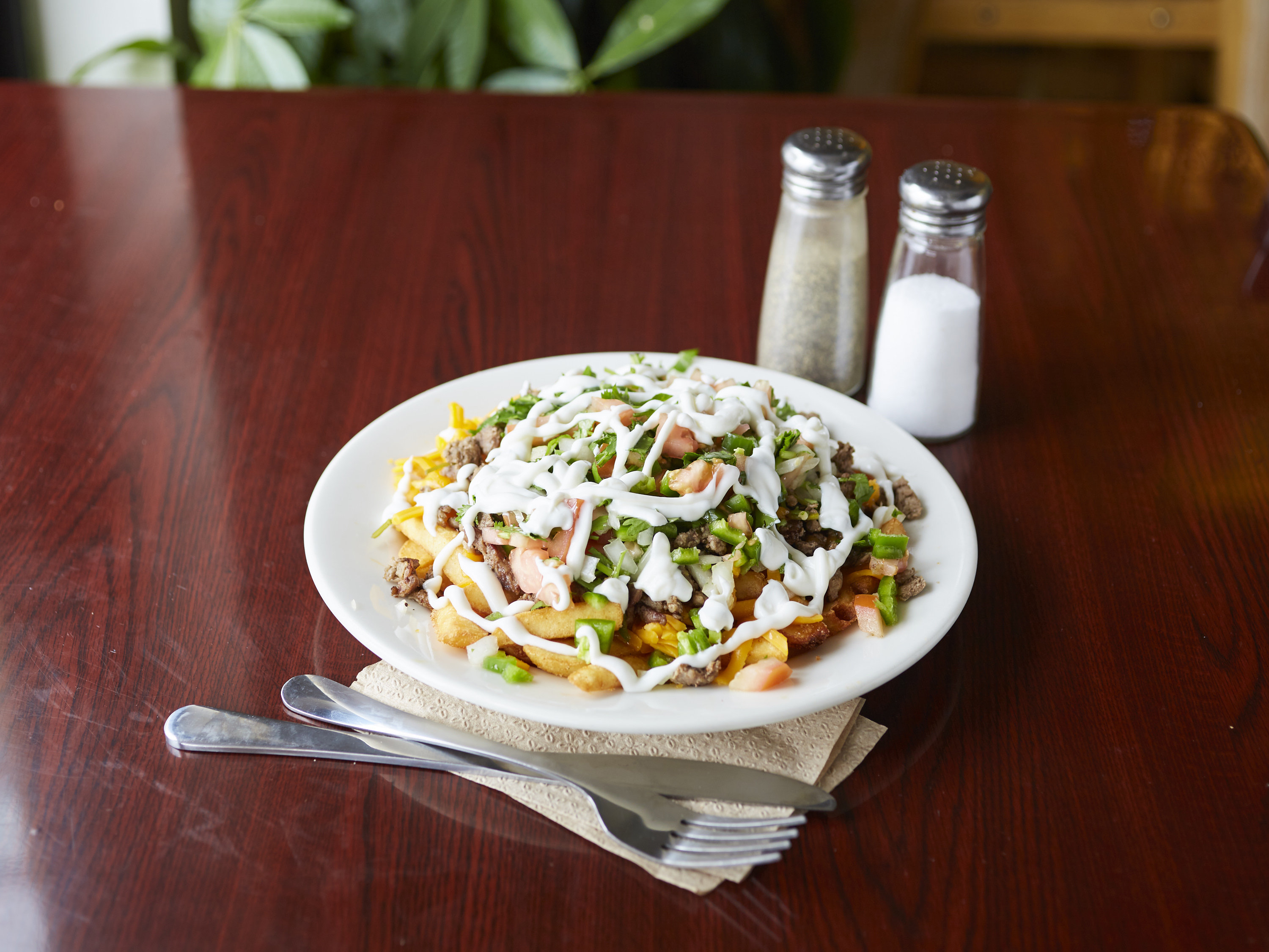 Order Carne Asada Fries food online from Durango Burger store, Inglewood on bringmethat.com