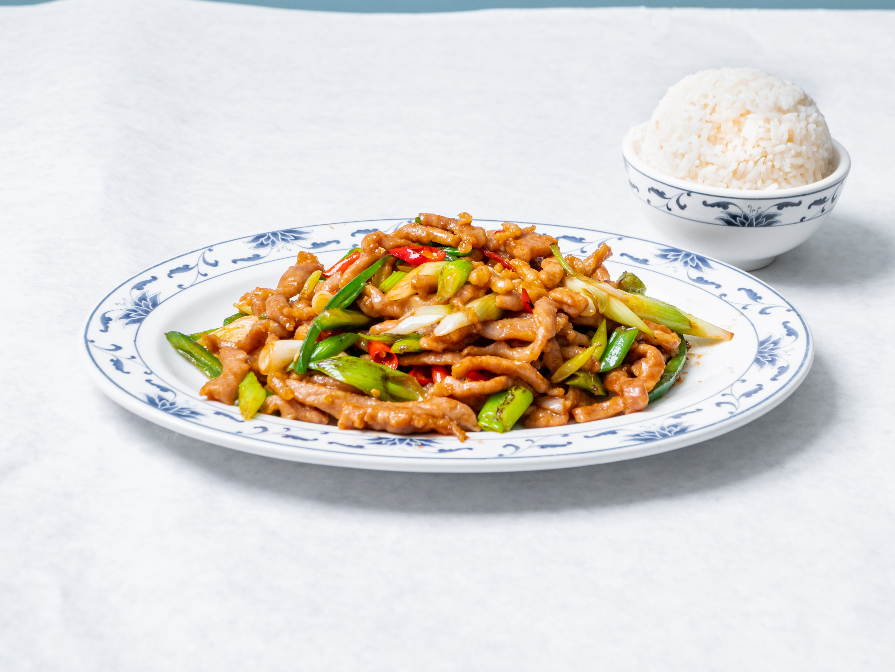 Order Shredded Pork with Hot Pepper food online from City Lights of China store, Washington on bringmethat.com