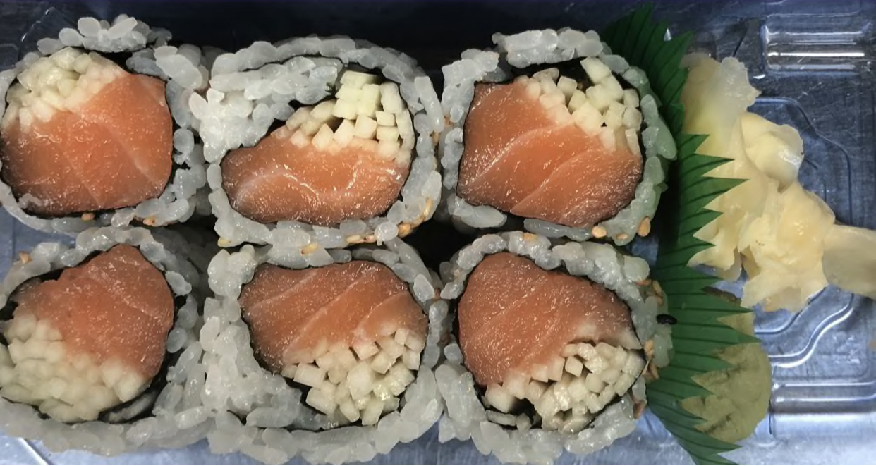 Order Salmon Cucumber Roll food online from Abeca sushi store, New York on bringmethat.com