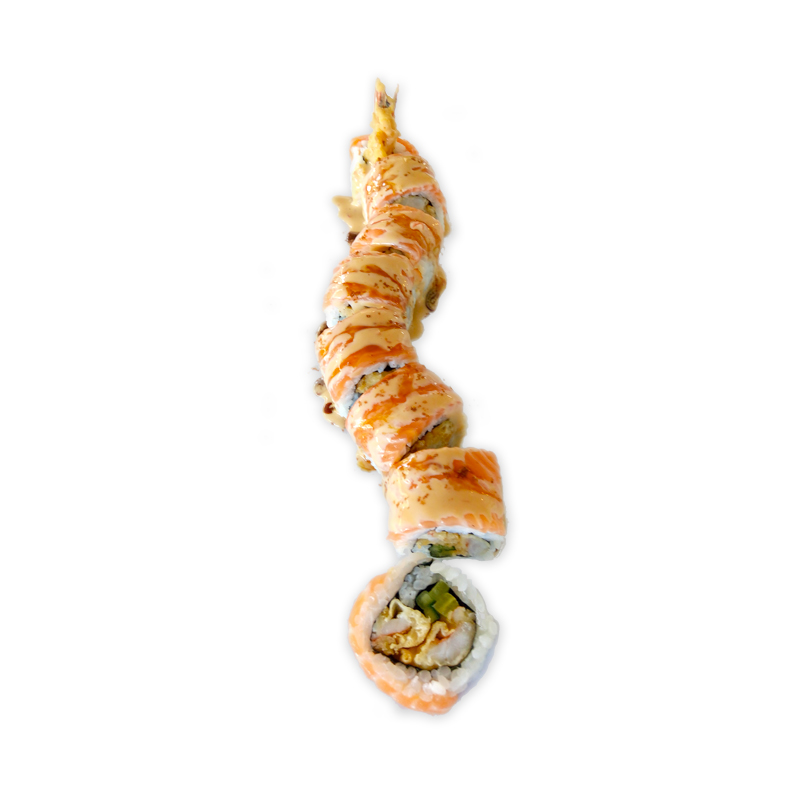 Order Shrimp Pimp Roll  food online from Ichiban Golden Dragon store, South Bend on bringmethat.com