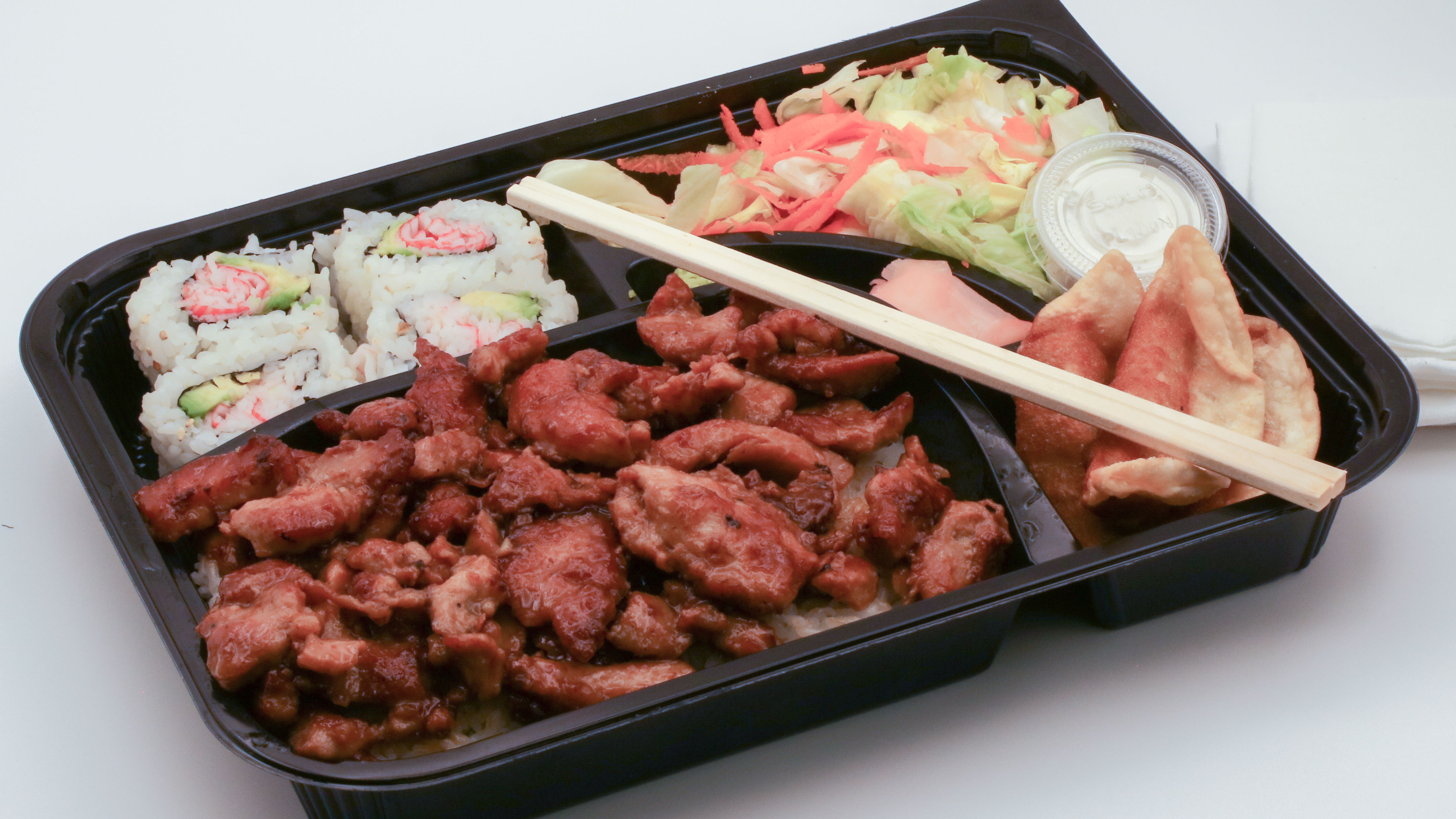 Order Chicken Bento Box food online from Sarku Japan store, Visalia on bringmethat.com