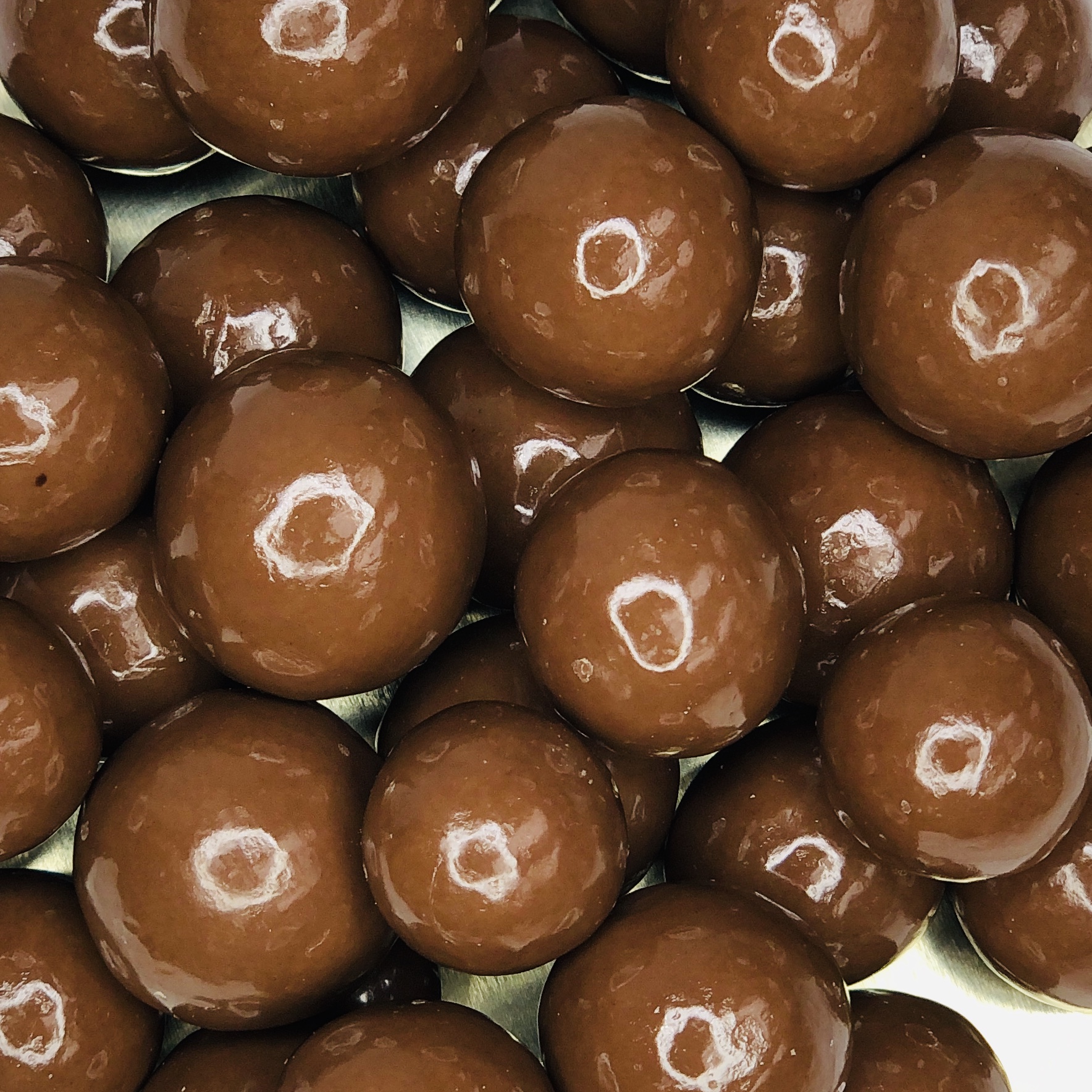 Order Milk Chocolate Triple Dipped Malt Balls food online from Naper Nuts & Sweets store, Naperville on bringmethat.com
