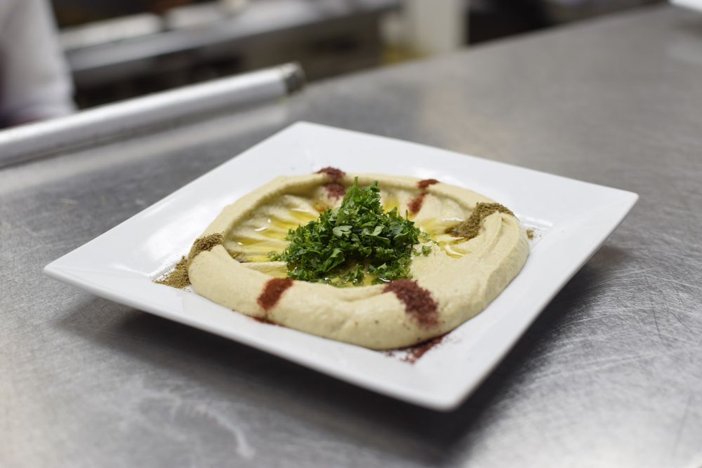Order Hummus Plate food online from Jasmine Grill store, Rock Hill on bringmethat.com