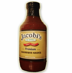 Order Jacobi's BBQ Sauce food online from Butt Drugs, Inc store, Corydon on bringmethat.com