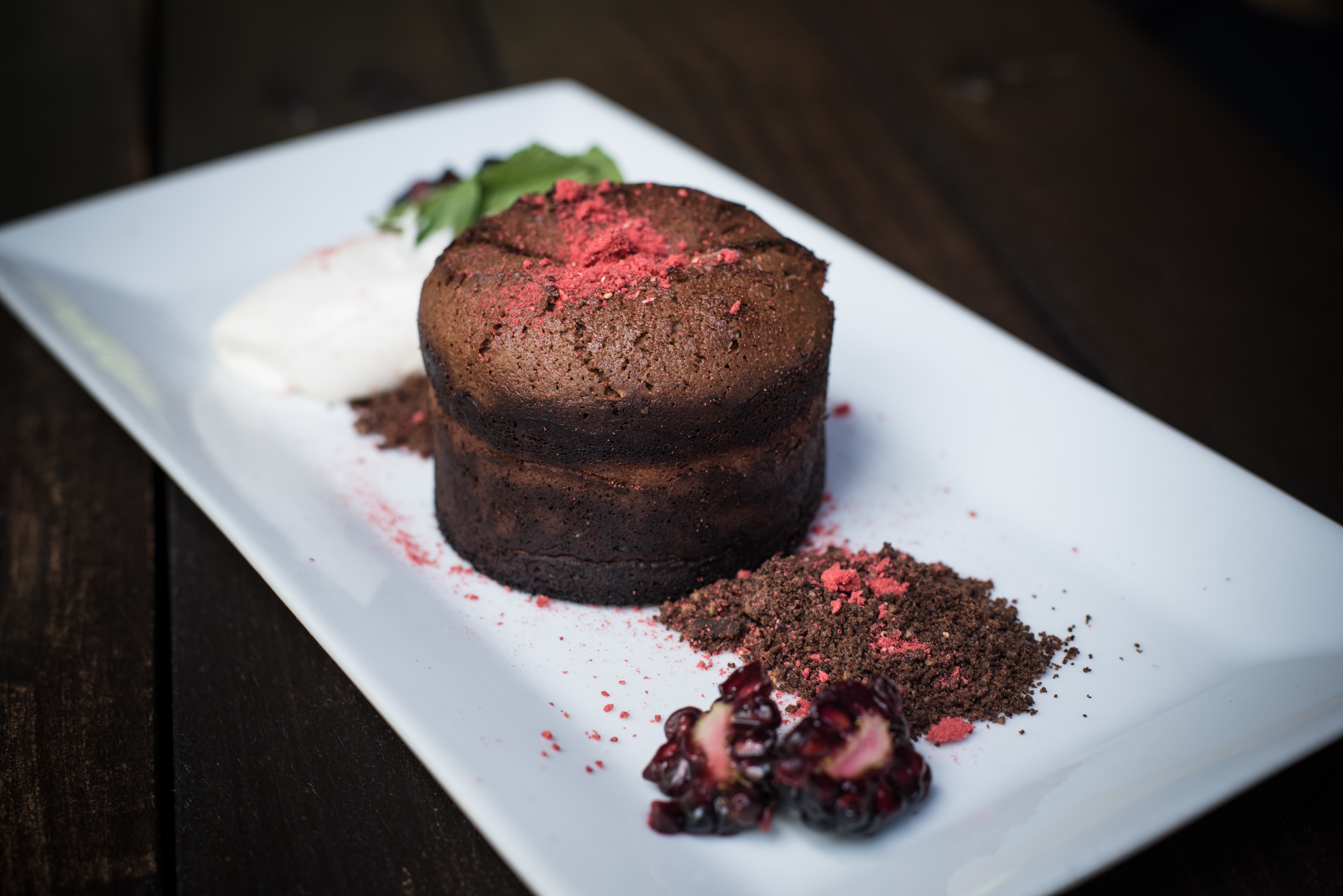Order Chocolate Lave Cake food online from Twisted Oak Tavern store, Agoura Hills on bringmethat.com