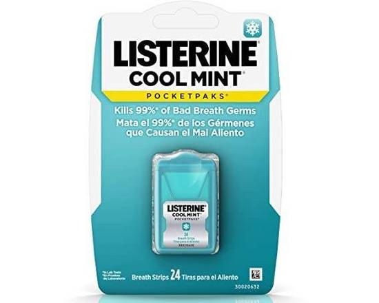 Order LISTERINE POCKETPAKS  STRIPS food online from Chelsea Convenience & More store, New York on bringmethat.com