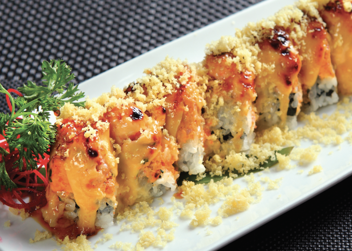 Order Volcano Roll food online from Shiki Sushi store, Studio City on bringmethat.com