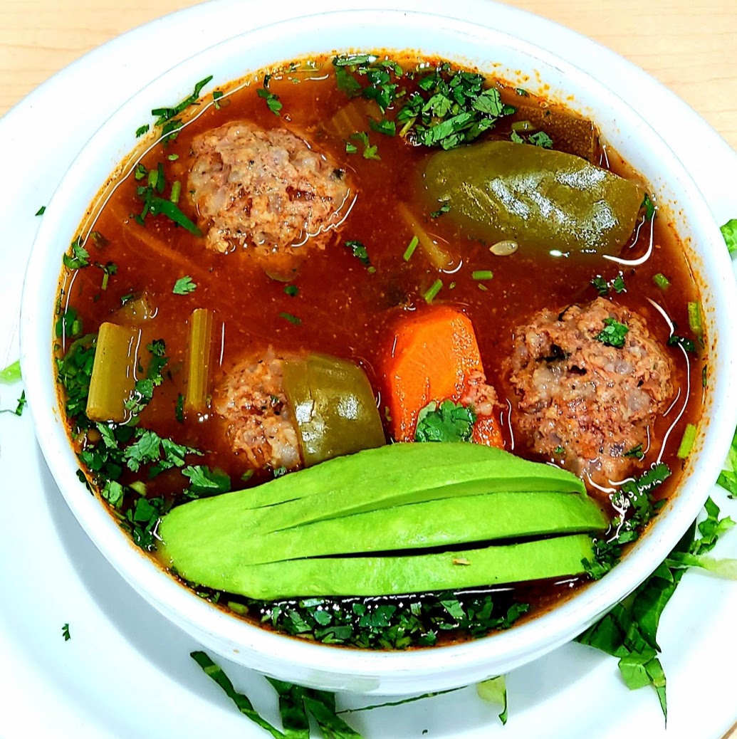 Order Meatballs Soup food online from Xalisco Bar & Grill store, Lancaster on bringmethat.com