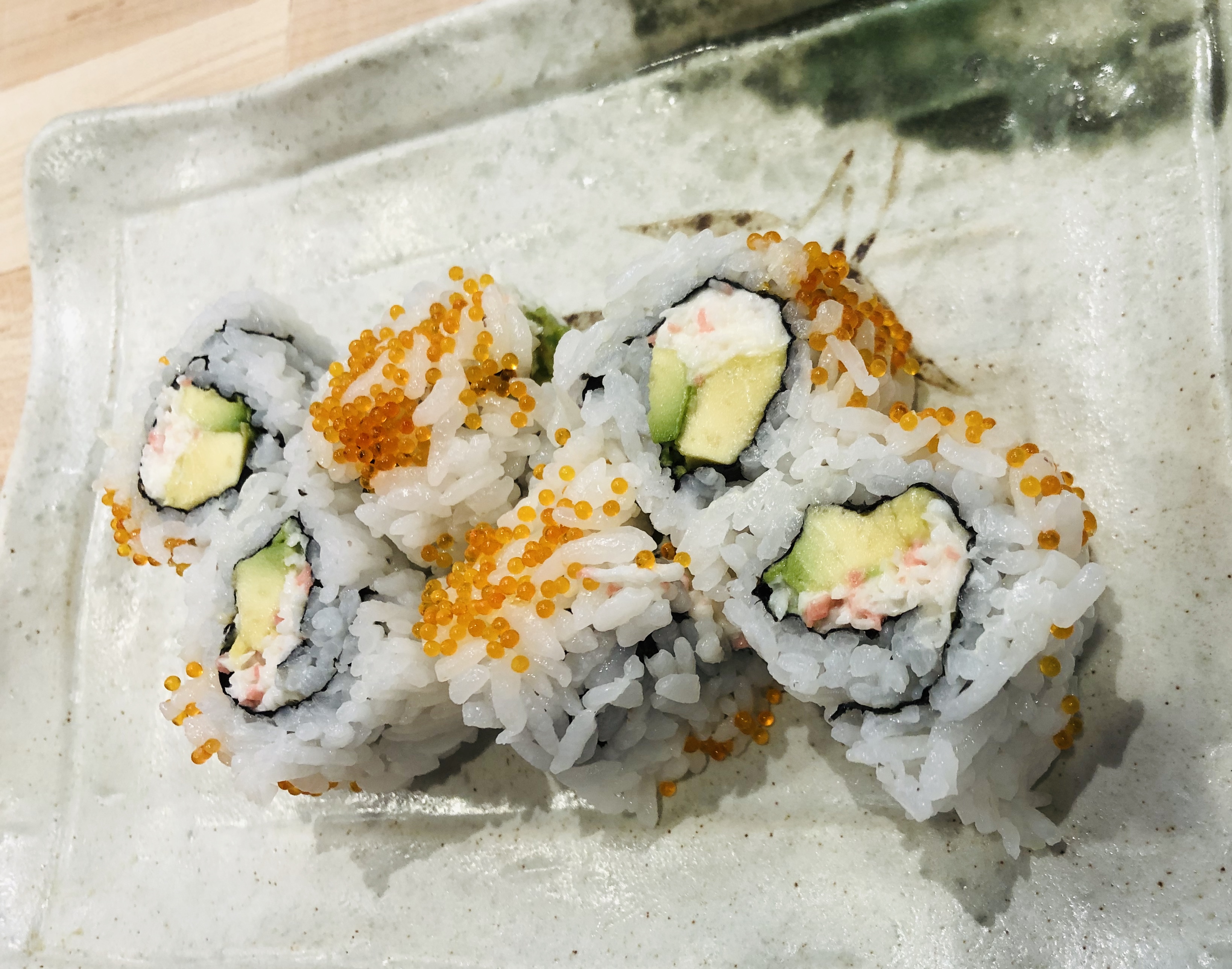 Order R5. California Roll food online from Bashamichi Sushi store, Millbrae on bringmethat.com