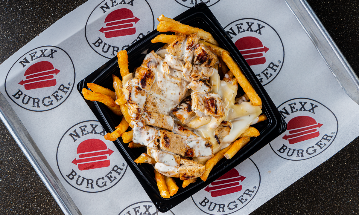 Order Chicken Swiss Ranch Fries food online from Nexx Burger store, Downey on bringmethat.com