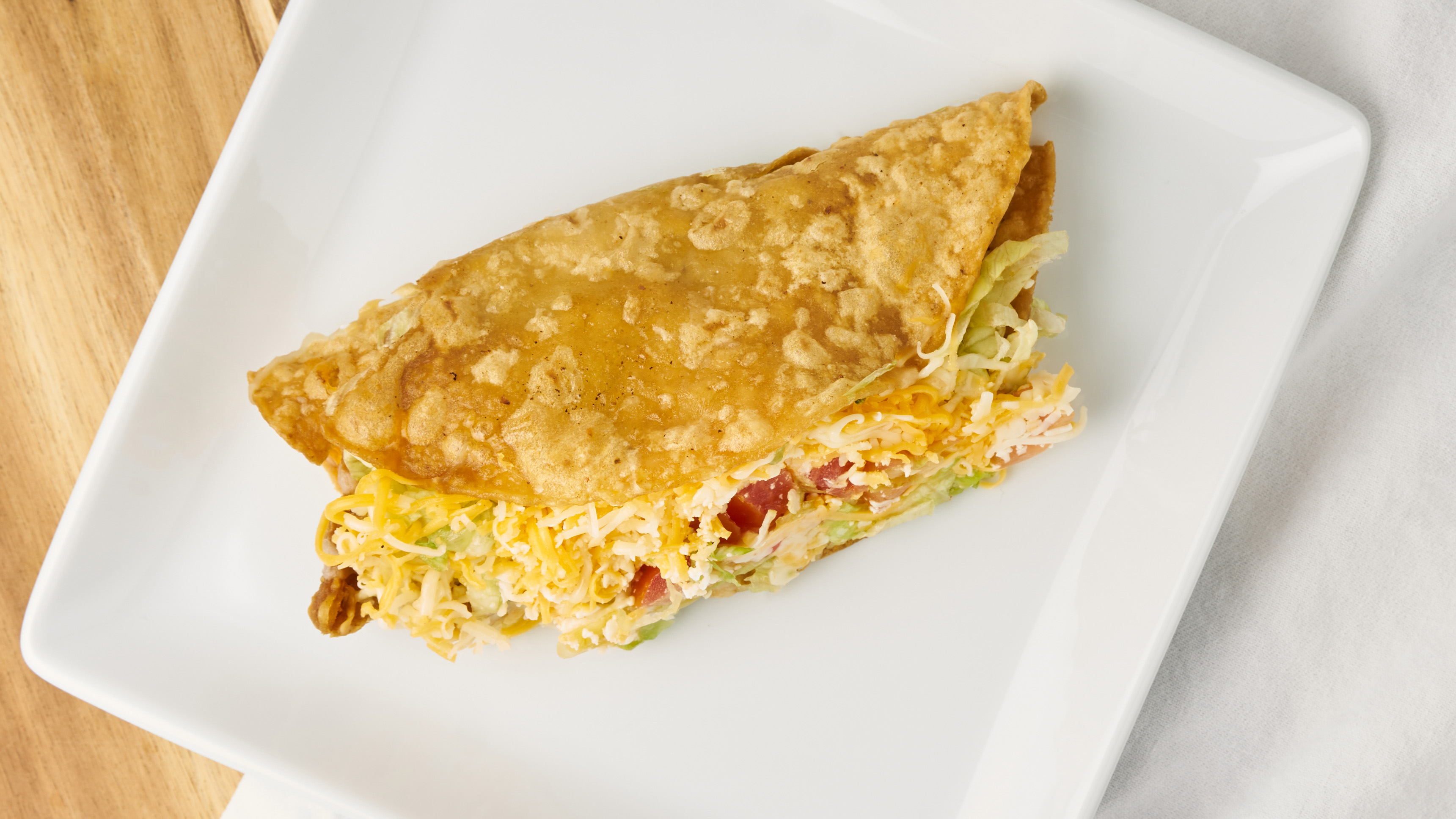 Order Shredded Chicken Taco food online from Cotijas Cocina Mexicana store, San Diego on bringmethat.com
