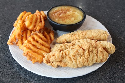 Order Kid's Chicken Strips food online from Tumbleweed Tex Mex Grill store, New Albany on bringmethat.com