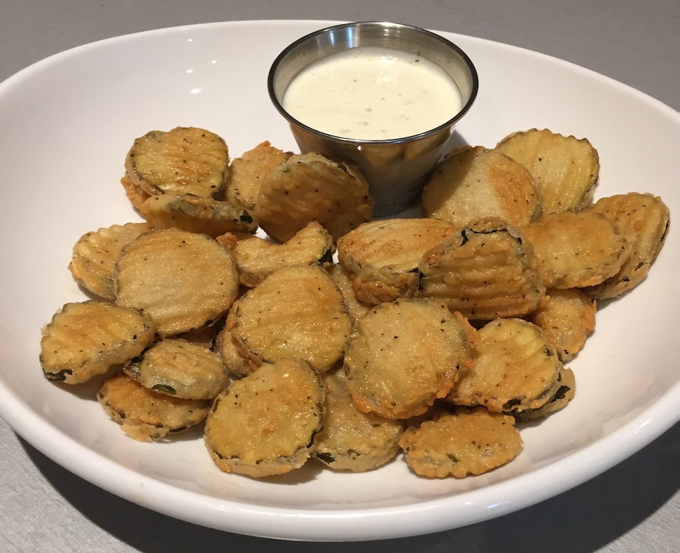 Order Fried Pickle Chips food online from Wings And Rings store, Mason on bringmethat.com