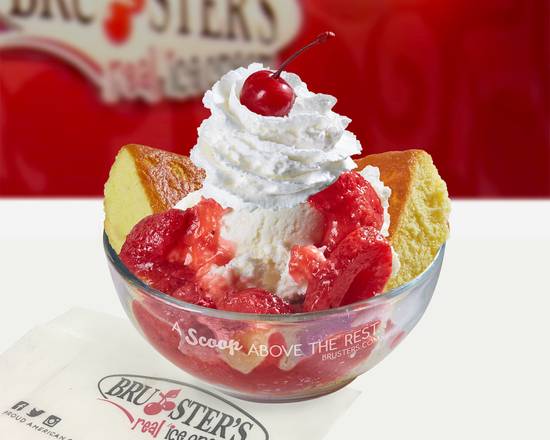 Order Strawberry Shortcake  food online from Bruster's Ice Cream store, Spartanburg on bringmethat.com