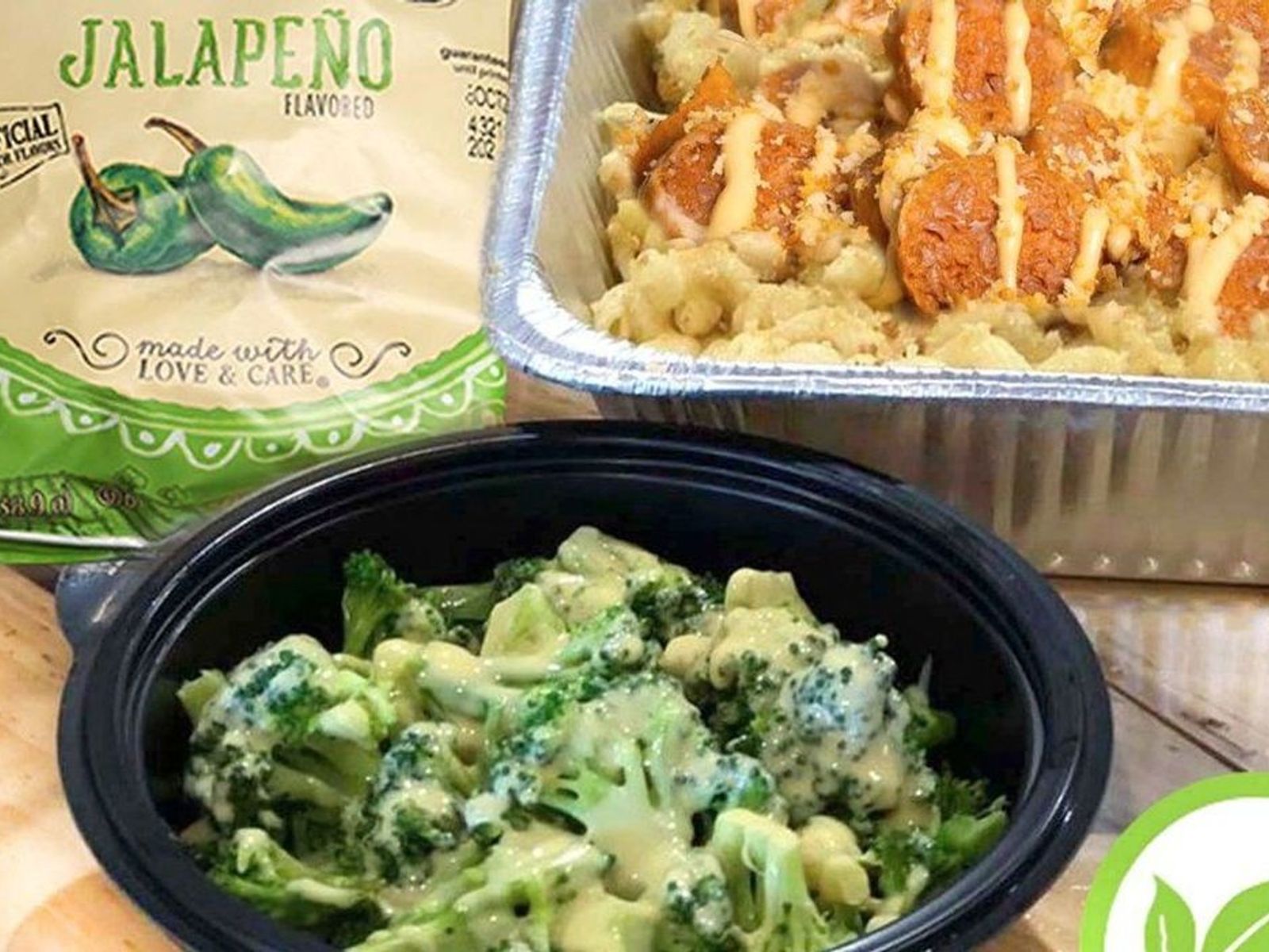 Order Classic Vegan Mac & Cheese Family Deal food online from I Heart Mac & Cheese store, Deer Park on bringmethat.com