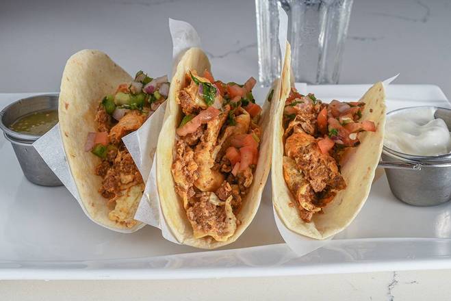 Order 3 Tacos food online from Talia's Cafe store, Allen on bringmethat.com