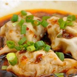 Order Dumpling in Hot Oil （8）红油水饺 food online from Rose Garden store, Puyallup on bringmethat.com