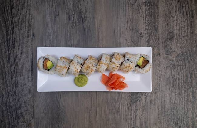 Order Salmon Avocado (8 pcs) food online from Sushi Obsession store, Vallejo on bringmethat.com