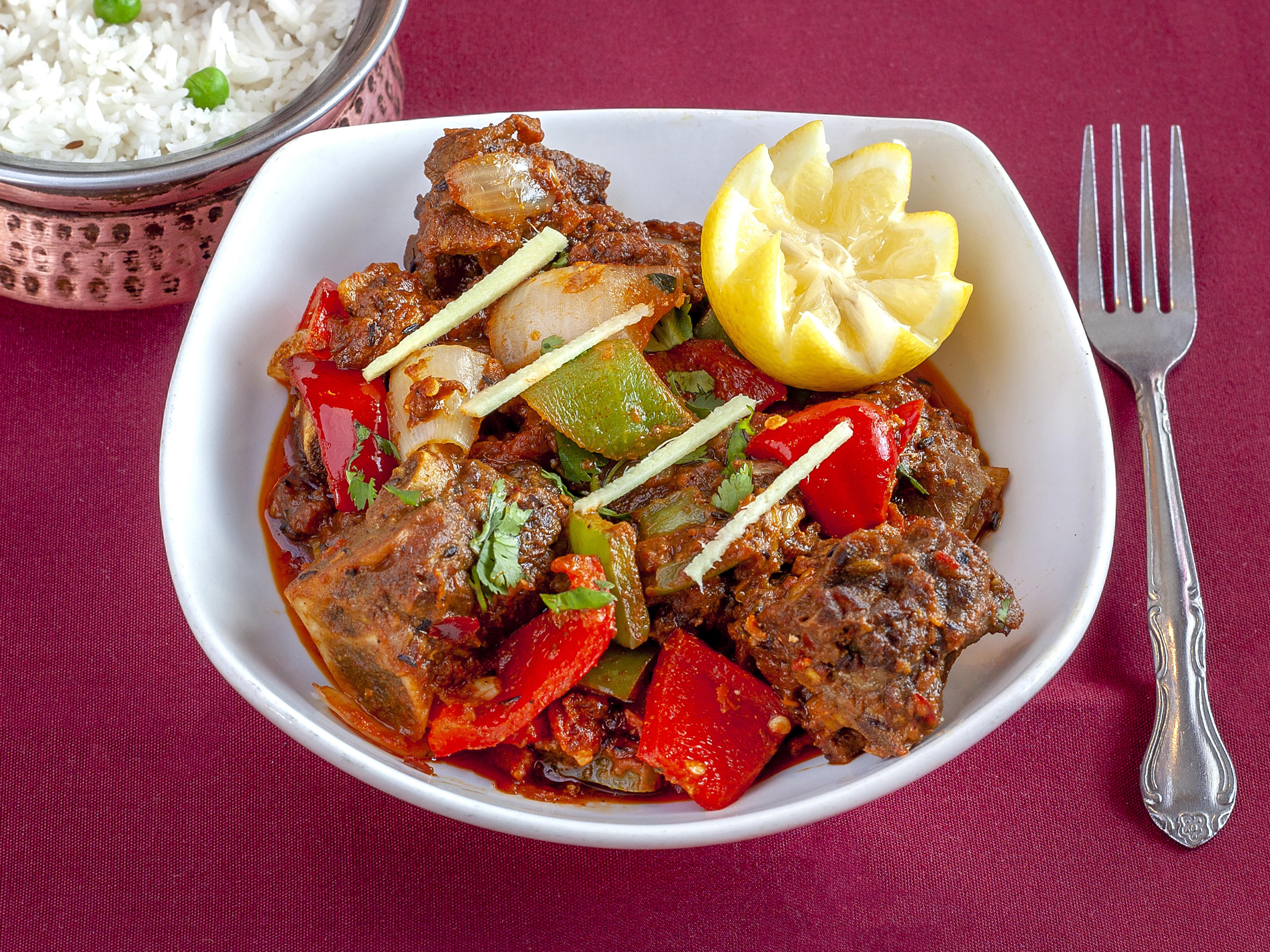 Order Kheema Mutter food online from Haveli Indian Restaurant store, Saint Louis on bringmethat.com