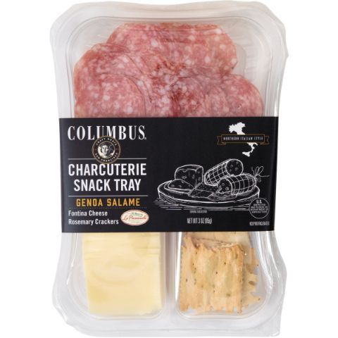 Order Columbus Craft Meats Charcuterie Snack Tray Genoa Salame food online from 7-Eleven store, New Eagle on bringmethat.com