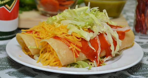Order Cheese Enchiladas food online from Federico's Mexican Food store, Phoenix on bringmethat.com