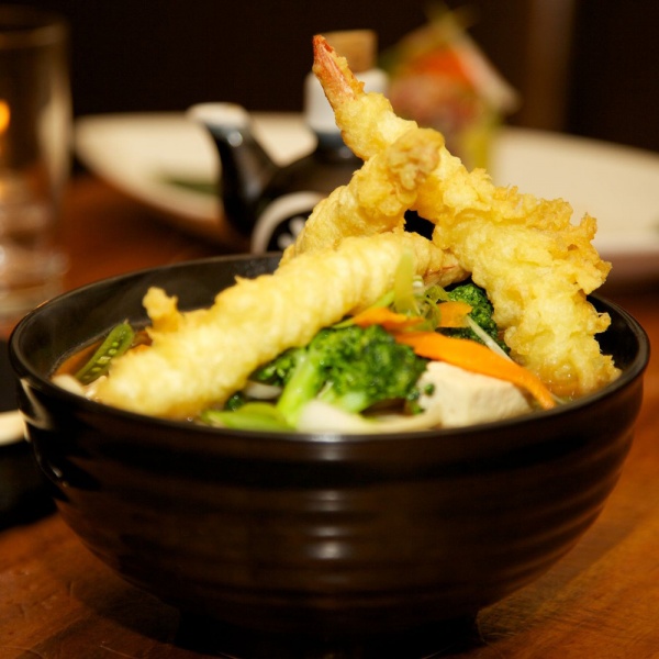 Order Noodle Bowl with Shrimp food online from Pearl Dragon store, Pacific Palisades on bringmethat.com