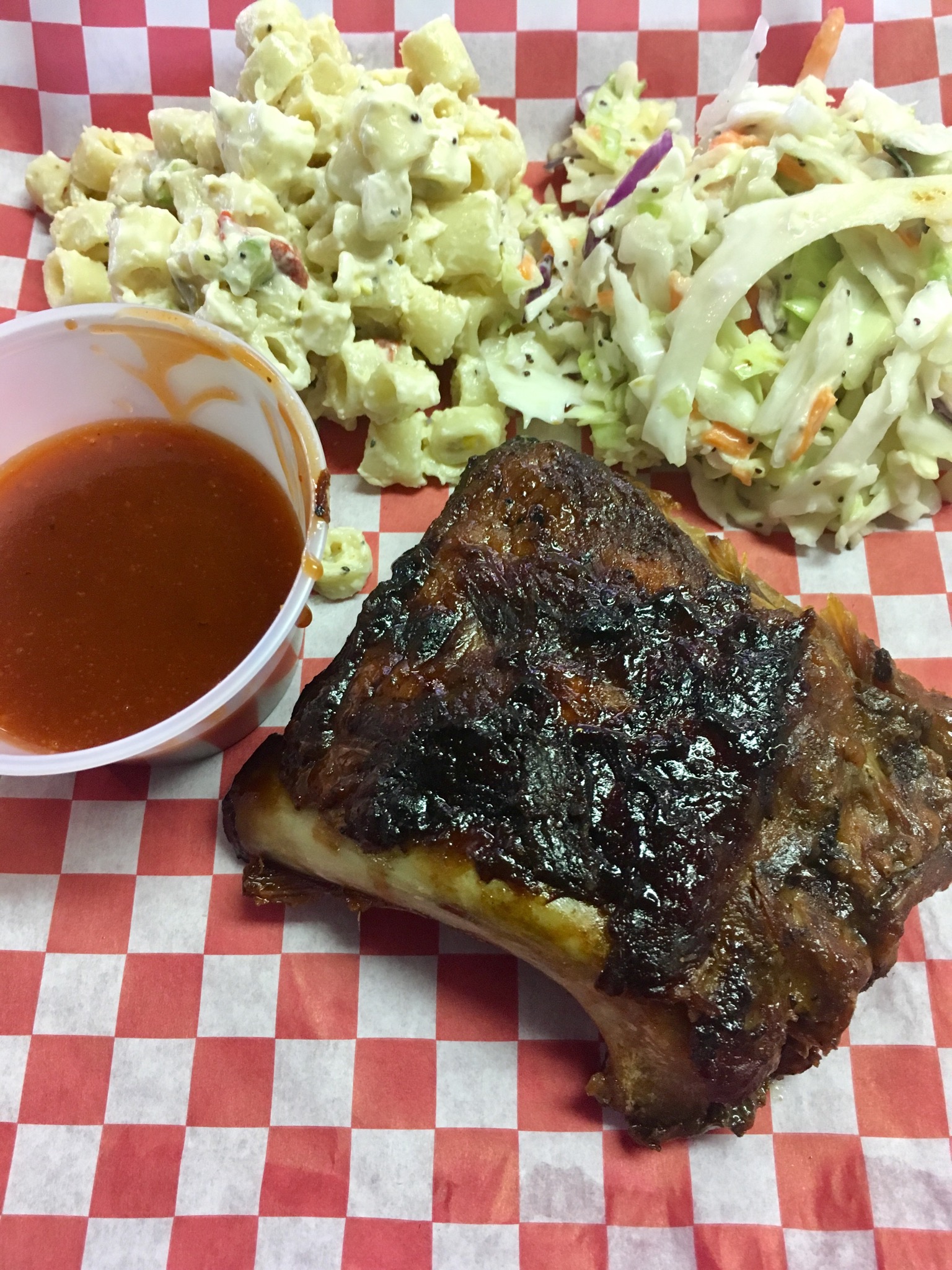 Order Baby Back Ribs Only (4 Ribs) food online from Frank Bar-B-Que store, Anchorage on bringmethat.com