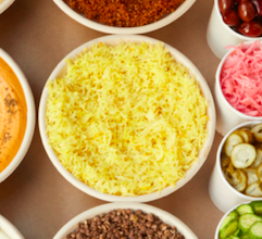 Order Saffron Basmati Rice food online from Mama Ganoush store, New York on bringmethat.com