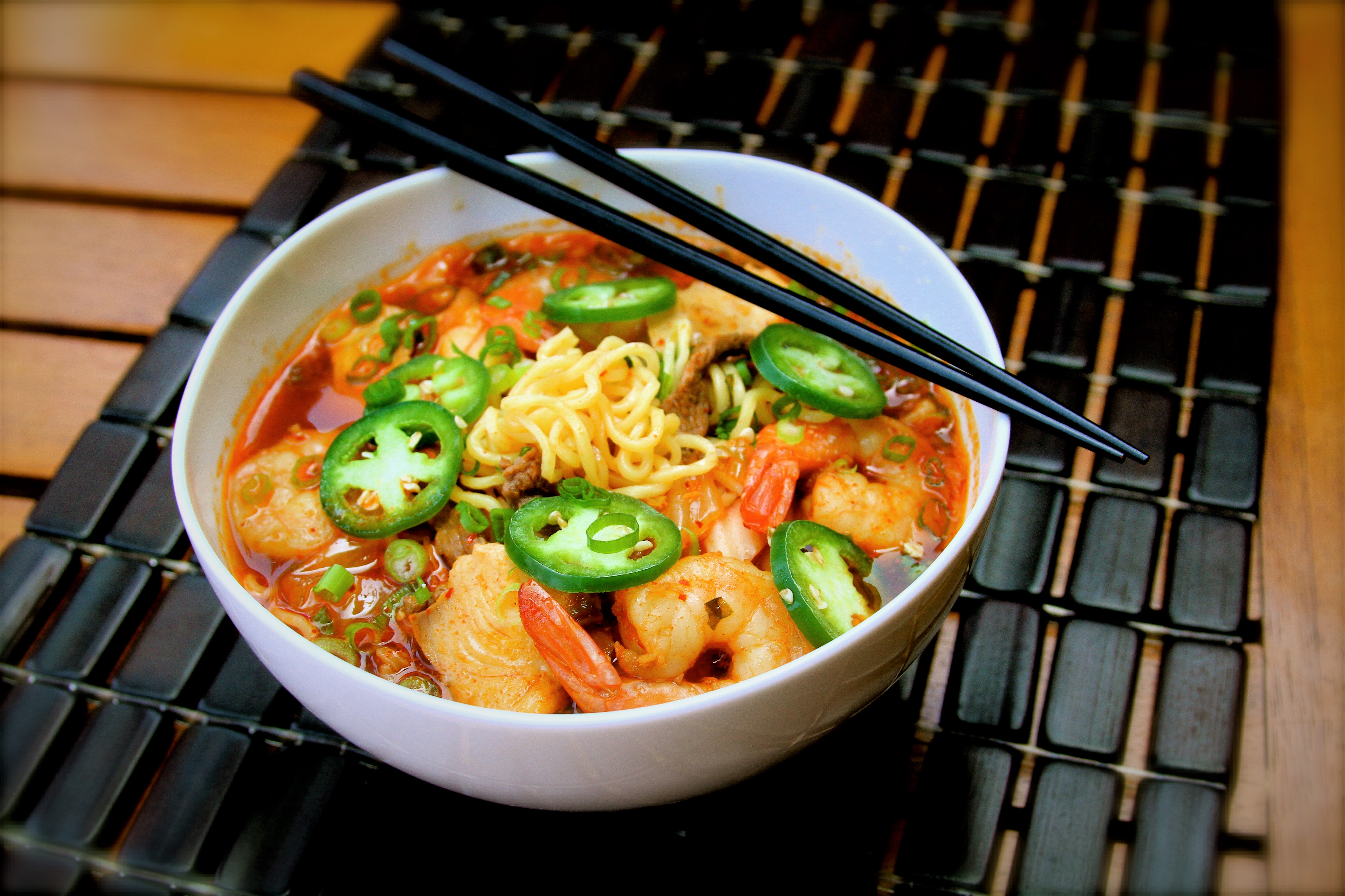 Order Kim Chi Seafood Soup food online from Nalu Hawaiian Fish Grill & Tutu Kitchen store, Lake Forest on bringmethat.com