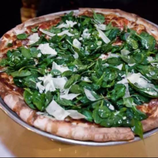 Order Fresh Spinach Pizza food online from Tommaso store, San Francisco on bringmethat.com