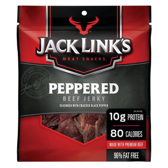 Order Jack Links Peppered food online from Pantry 1 Food Mart store, Crum Lynne on bringmethat.com
