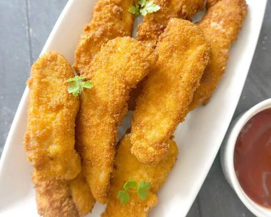 Order Chicken Fingers (5 pcs) food online from Woodmont Pizza store, Milford on bringmethat.com