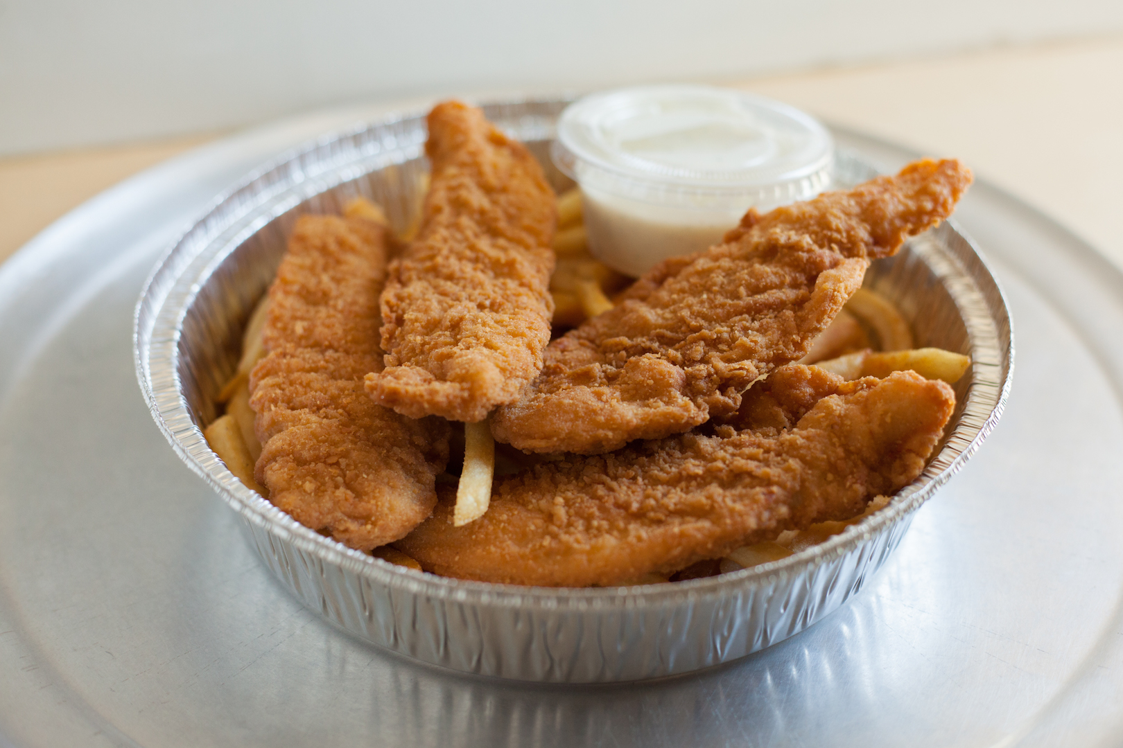 Order 4 Chicken Fingers and Fries food online from Slice store, Playa Vista on bringmethat.com